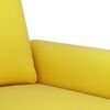 vidaXL Juego de sof&aacute;s con cojines 2 piezas terciopelo amarillo