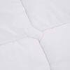 vidaXL Protector de colch&oacute;n blanco 180x200 cm