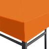 vidaXL Toldo de cenador 310 g/m² 3x3 m naranja