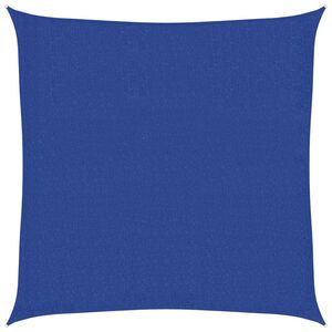 vidaXL Toldo de vela HDPE azul 160 g/m&sup2; 2x2 m