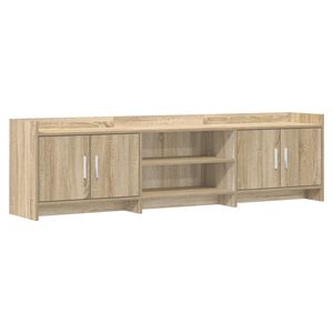 vidaXL Mueble de TV 168 x 33 x 47 cm Roble Sonoma Madera de ingenier&iacute;a