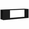 vidaXL Conjunto de mueble de TV Negro 100 x 24 x 63 cm
