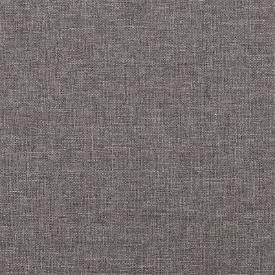 vidaXL Sofá de 2 plazas de tela gris oscuro 140 cm