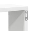 vidaXL Estante cubo de pared 4 uds madera contrachapada 100x15x30 cm