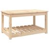 vidaXL Mesa de jard&iacute;n madera maciza de pino 82,5x50,5x45 cm