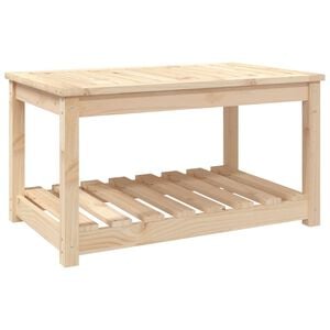 vidaXL Mesa de jard&iacute;n madera maciza de pino 82,5x50,5x45 cm