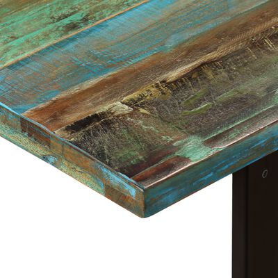 vidaXL Mesa de comedor de madera maciza reciclada 180x90x77 cm