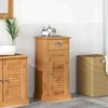 vidaXL Mueble de Cuarto de Ba&ntilde;o con caj&oacute;n VIGO Marr&oacute;n y Marr&oacute;n Miel
