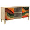 vidaXL Mueble de TV BONN 102 x 33 x 50 cm Sonoma Madera de ingenier&iacute;a