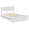 vidaXL Estructura de cama 140 x 190 cm Madera de pino macizo