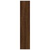 vidaXL Estanter&iacute;a de pared madera ingenier&iacute;a roble marr&oacute;n 90x16x78 cm