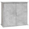 vidaXL Soporte para acuario de hormig&oacute;n gris 81x36x73 cm de madera sint&eacute;tica