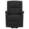 vidaXL Sill&oacute;n elevable tela negro