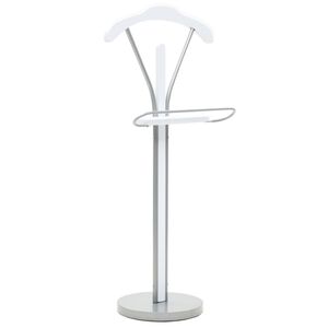 vidaXL Gal&aacute;n de noche blanco 45x35x107 cm