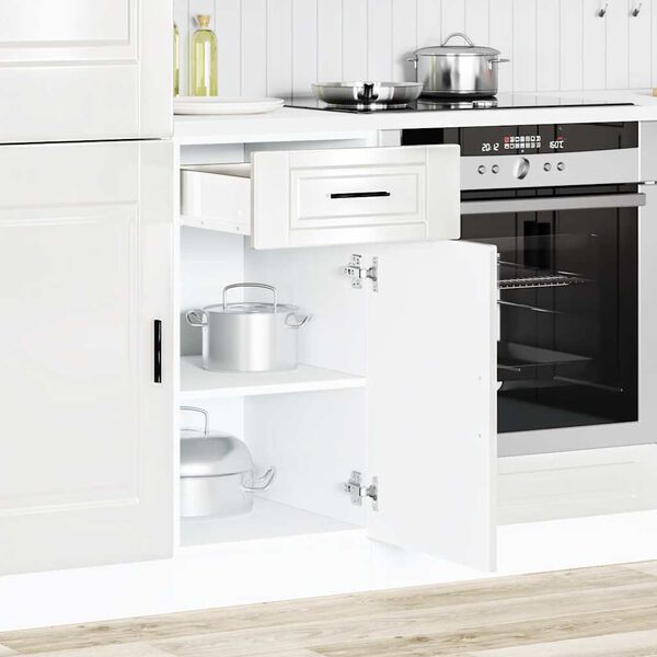 vidaXL Mueble bajo de cocina&nbsp;porto alto brillo blanco