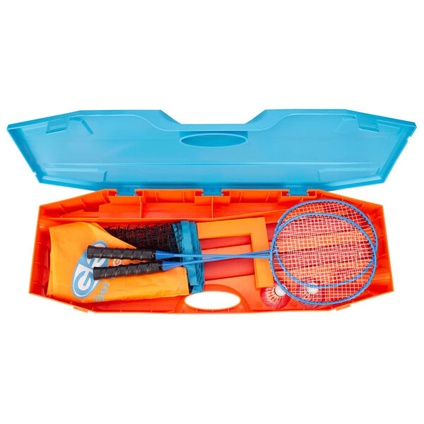 Get & Go Set de bádminton inmediato azul y naranja