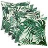 vidaXL Funda de almohada 6 pcs HEERLEN Estampado de hojas 35 x 35 cm