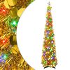 vidaXL &Aacute;rbol de Navidad LED plegable con estrella 180 cm 100 LED PET