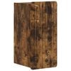 vidaXL Armario de pared para ba&ntilde;o ZWOLLE Roble Ahumado 30 x 31 x 63 cm