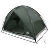 vidaXL Tienda de Camping con Cubierta de Lluvia Impermeable 4 persona