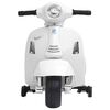 vidaXL Motocicleta el&eacute;ctrica de juguete Vespa GTS300 blanco