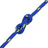 vidaXL Cuerda de barco polipropileno azul 4 mm 50 m