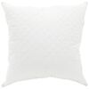 vidaXL Almohada FULDA 80 x 80 cm 100% Plum&oacute;n y plumas de ganso Blanco