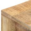 vidaXL Mesita de noche de madera maciza de mango 40x35x50 cm