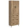 vidaXL Juego de armarios 2 uds. 66 x 34,5 x 90 cm Madera de ingenier&iacute;a