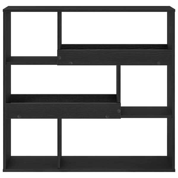 vidaXL Estanter&iacute;a para libros Roble Negro 100 x 33 x 94,5 cm