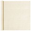 vidaXL Toldo para balc&oacute;n HDPE crema 120x300 cm