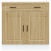 vidaXL Mueble bajo de cocina&nbsp;porto roble sonoma madera reconstituida