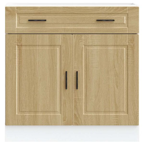 vidaXL Mueble bajo de cocina&nbsp;porto roble sonoma madera reconstituida