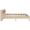 vidaXL Estructura de cama sin colch&oacute;n madera maciza de pino 180x200 cm