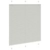 vidaXL Estor Plisado gris claro 115x150 cm Tela Ancho 114,4 cm
