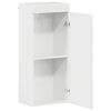 vidaXL Armario de pared para ba&ntilde;o TULUM brillante 37 x 24,5 x 86 cm