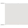 vidaXL Toldo vertical blanco 140x1200 cm tela oxford