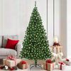 vidaXL &Aacute;rbol de Navidad artificial Verde 180 cm PVC y Acero y Pl&aacute;stico