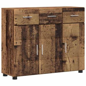 vidaXL Aparador FLORIN 88,5 x 30,5 x 73 cm Madera vieja