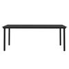 vidaXL Set comedor de jard&iacute;n 7 pzas y cojines rat&aacute;n sint&eacute;tico y vidrio