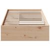 vidaXL Sof&aacute; cama sin colch&oacute;n madera maciza de pino 80x200 cm