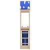 vidaXL Parque infantil de exterior de madera maciza de pino