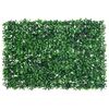&nbsp;vidaXL Valla de hojas de arbusto artificial 24 uds verde 40x60 cm