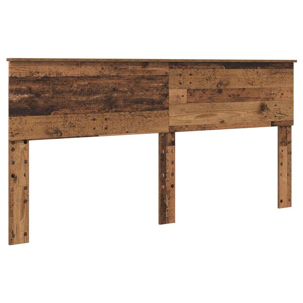 vidaXL Cabecero Madera Vieja 90 cm Madera contrachapada