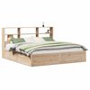 vidaXL Estructura de cama sin colchón madera maciza de pino 180x200 cm