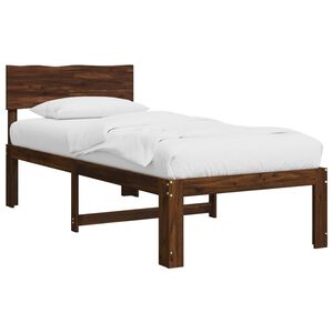 vidaXL Estructura de Cama Individual con Cabecera ROSTOCK