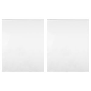 vidaXL L&aacute;minas espejo para ventana autoadhesivas 2 uds 60x100 cm PET