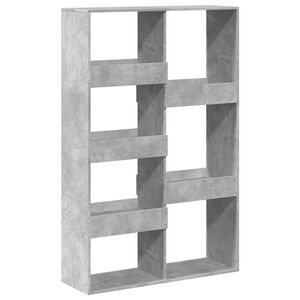 vidaXL Estanter&iacute;a de madera ingenier&iacute;a gris hormig&oacute;n 100x33x155,5 cm