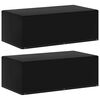 vidaXL Funda de muebles jard&iacute;n 2 uds 6 ojales para BBQ 170x90x60 cm