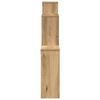 vidaXL Estante de pared madera ingeniería roble artisian 80x15x78,5 cm